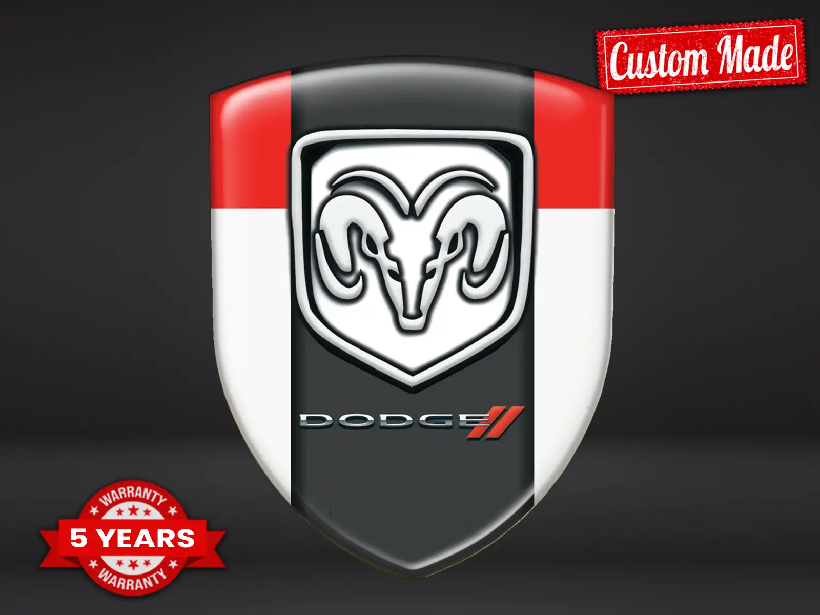 Dodge Adesivo Autoadesivo Design Max Chic Pro Durevoli